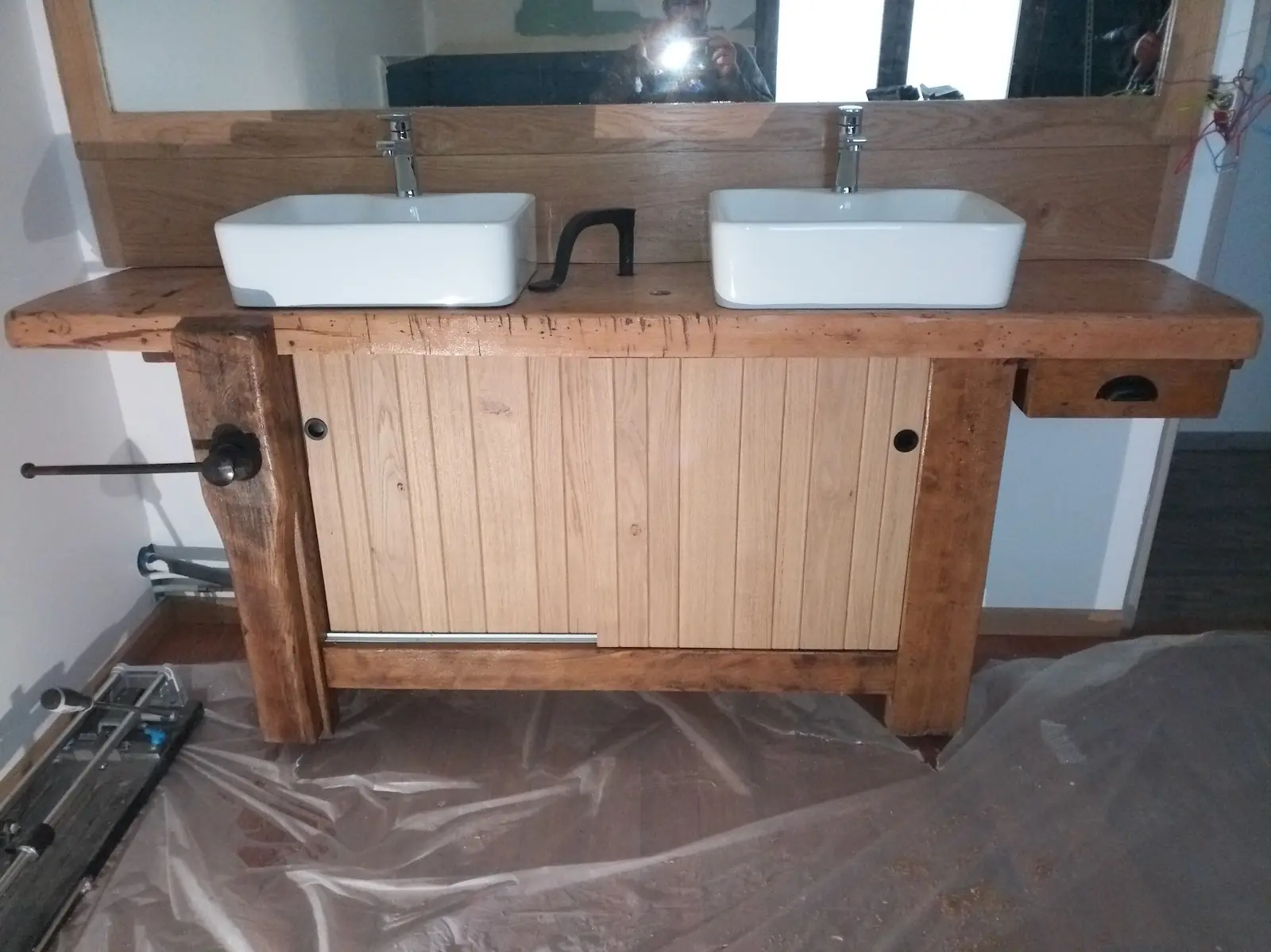 Meuble salle de bain sur mesure